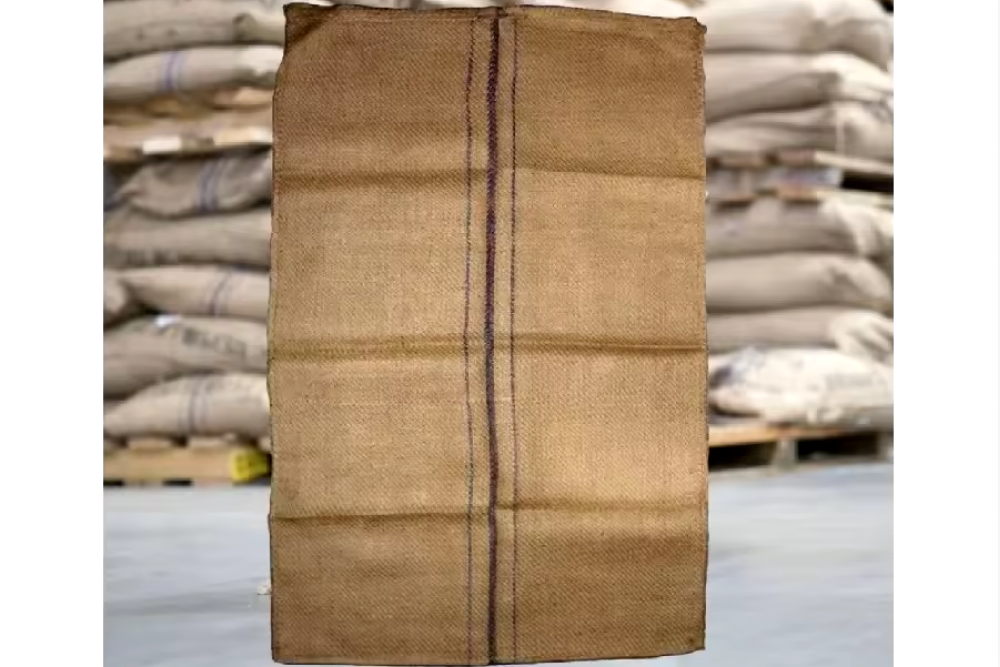 raw cashew jute bag
